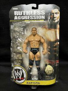 JAKKS：WWE BEST OF RUTHLESS AGGRESSION 2008 バティスタ＜ディブ・バウティスタ＞ w/ベルト （未開封品）