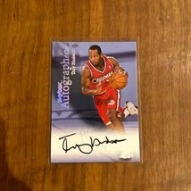 1999-00 Skybox Auto Troy Hudson_画像1