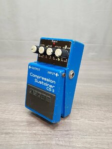 △8252　中古品　器材　エフェクター　コンプレッションサスティナー　BOSS CS-3 Compression Sustainer　ボス　本体のみ