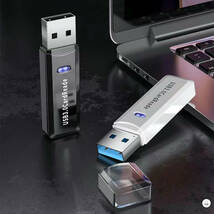 USB カードリーダー USB SDカード 変換アダプター microSD USB 変換アダプタ USB3.0 ホワイト_画像4