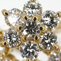 可動式!!WALTHAM(ウォルサム)《K18(750) 天然ダイヤモンドリング》N ◎4.2g 11号 diamond ring 指輪 jewelry ジュエリー ED0/ED2_画像4
