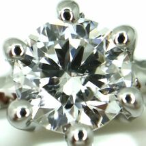 GSTV(ジーエスティーヴィー)《Pt950 天然ダイヤモンドリング》N ◎ 0.13ct 3.5g 11号 diamond ring 指輪 jewelry EA7/EA8_画像3