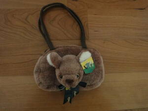  koala soft toy Mini bag Australia tea color back unused new goods for children 