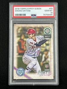 　2018 TOPPS GYPSY QUEEN 大谷翔平　PSA10 ジプシークィーン　 ルーキーカード　RC