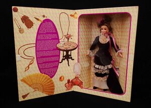 ▲着せ替え人形50 美品 Victorian Lady Barbie ビクトリアン レディ バービー▲箱付/MATTEL社/マテル社/ファッションドール/消費税0円