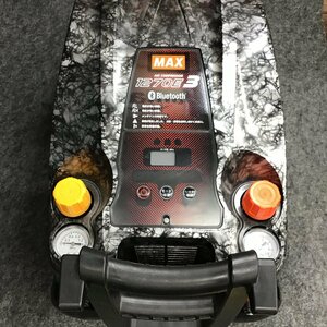 【美品】★マックス(MAX) エアコンプレッサー AK-HL1270E3_ガイアシルバー