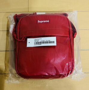 送料無料 新品未使用 Supreme Leather Shoulder Bag 2.5L 23fw シュプリーム レザーショルダーバッグ