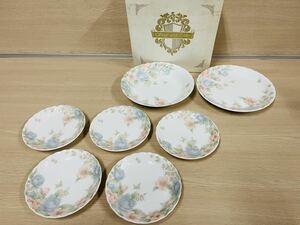 ◇ROMANS AROMA publish 花柄 ケーキ皿 洋食器 取皿 未使用◇