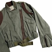 Rare Japanese Label military jacket goa g.o.a ifsixwasnine kmrii share spirit lgb 90s archive TORNADO MART obelisk 14th addiction _画像4