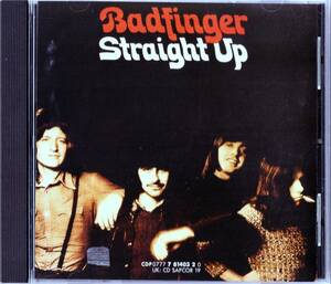 Badfinger straight up 相当昔のＣＤです輸入盤 オリジナルレコードは１９７２年リリースです良い曲が入っております