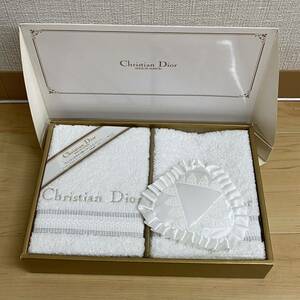 Christian Dior　クリスチャンディオール　ウォッシュタオル 2枚　サシエ小（ポプリ入り）　no.115