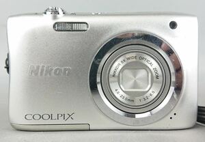 K16AF6 Nikon ニコン コンパクト デジタル カメラ COOLPIX クールピクス A100 小型軽量ボディー 光学5倍 2005万画素 デジカメ