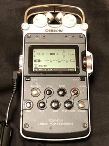 送料無料) SONY PCM-D50 ［ソニー PCM-D50 リニアPCMレコーダー］動作確認済