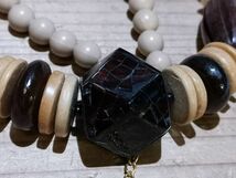 【陵】h82kf136r　真珠 天然石 ネックレス ブレスレット 数珠 まとめて 重量：912g　・装飾品・　検索) 14k　琥珀　翡翠　水晶　アメジスト_画像4