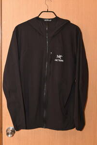 ARCTERYX アークテリクス スコーミッシュフーディ ブラックLサイズ ARC’TERYX squamish hoody★美品