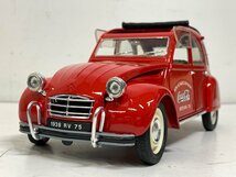 SOLIDO 1/17 シトロエン 2CV コカ・コーラ CITROEN Coca-Cola ソリド ダイキャストモデルカー ミニカー MADE IN FRANCE □_画像2