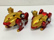 【ジャンク】BANDAI DX超合金 百獣合体 ガオキング／パワーアニマルシリーズ ガオジュラフ ガオファルコン ガオライノス ガオディアス ④□_画像2