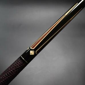 ★Jacoby custom cue★Gambler★ ジャコビー リザード本革 14山 ジョイントプロテクター付属の画像6