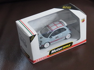 Motorama モトラマ 1/43 FIAT 500 ABARTH ASSETTO CORSE フィアット 500 アバルト アセット コルサ グレー 