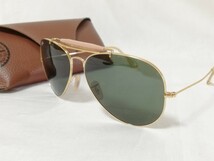 Ray-Ban レイバン サングラス ティアドロップ アウトドアーズマン outdoorsman RB3029 ゴールド_画像1