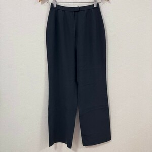 H5836NL made in Japan Leilian Leilian size 9 number (S rank ) stretch pants slacks dark gray lady's wool pants beautiful .