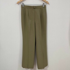H5834NL made in Japan Leilian Leilian size 9 number (S~M rank ) tuck pants slacks beige group lady's stretch material beautiful .