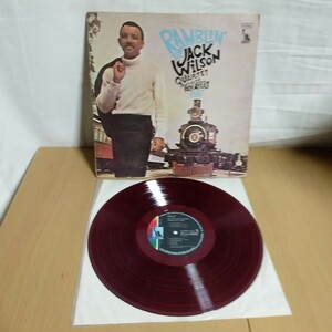 LPレコード　赤盤／ランブリン／ジャック・ウィルソンとロイ・エアーズ／RAMBLIN'　JACK WILSON QUARTET featuring ROY AYERS VAULT 80075