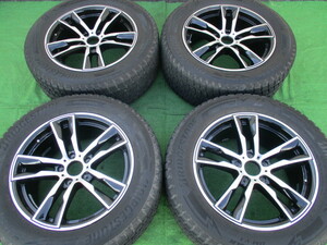 KELLENRS SPORT 255/55R18 X5 X6 X5に使用 255/55R18 ブリザック DM-V3 バリ山 手渡し歓迎 (C2022)