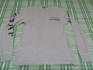 【ＡＶＩＲＥＸ】　アヴィレックス　ワッフルロングＴシャツ　M