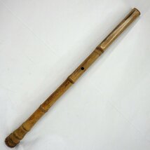 1円～ 和楽器 尺八 ジョン・海山・ネプチューン 内黒塗 約74cm 動作未確認 ※同梱不可 y76-2200649【Y商品】_画像2