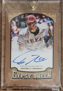 【25枚限定】ダルビッシュ有　2014　Topps Gypsy Queen 直筆サイン　WBC　日本代表 YU DARVISH auto