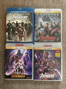 【Blu-ray/DVD】 アベンジャーズ 4作品セット MovieNEX 