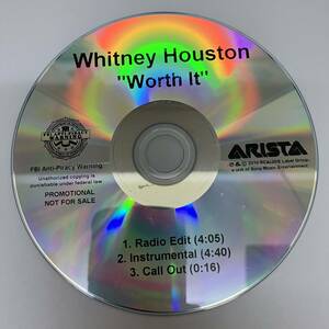 黒箱3 HIPHOP,R&B WHITNEY HOUSTON - WORTH IT INST,シングル,PROMO盤 CD 中古品