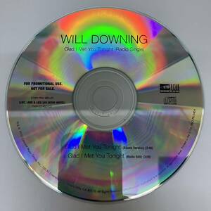 黒箱3 HIPHOP,R&B WILL DOWNING - GLAD MET YOU TONIGHT (RADIO SINGLE) PROMO盤 CD 中古品