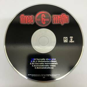 裸32 HIPHOP,R&B THREE & MAFIA - HIT'EM INST,シングル CD 中古品