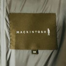マッキントッシュ 『至高の逸品』 MACKINTOSH ダウンコート ジャケット オッカーバン ウール フェザー グレー 灰色 34 Sサイズ_画像9