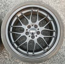 中古 アルミ鍛造 1ピースホイール BBS RGR (RG727+RG728) 19インチ 8.5j ＋38 9.5j ＋38PCD114.3 5H セルシオ クラウン マジェスタ等に!!_画像4