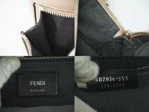 本物 フェンディ FENDI バイザウェイ ビジュー リュックサック バックパック レザー ピンク 8BZ036-SV9_画像9