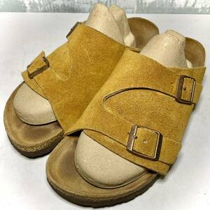 【ZURICH！】BIRKENSTOCK ビルケンシュトック チューリッヒ 41 26.5cm ミンク ライトブラウン スエード スウェード ドイツ レザーサンダル