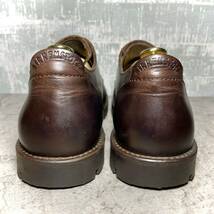 【GILFORD！】BIRKENSTOCK ビルケンシュトック ギルフォード41 26.5cm ダークブラウン プレーントゥ ビジネスシューズ レザーシューズ 茶_画像5