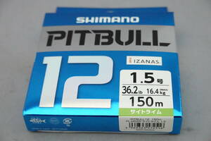 即決!!シマノ★ピットブル12 1.5号 150ｍ★新品 SHIMANO PITBULL