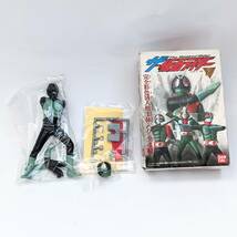 バンダイ HP ザ・仮面ライダー 旧1号ライダー 1998年 完全彩色 全長 約115ミリ オマケ 怪奇！クモ男 イカデビル ヨロイ元帥_画像4