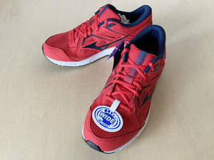 【特価】 25.5cm 赤 ミズノ マキシマイザー25 MIZUNO MAXIMIZER25 RED/BLACK US7.5/25.5cm K1GA230006 ランニング シューズ メンズ 