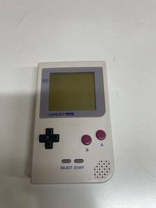 【AY-3008】任天堂　Nintendo ニンテンドー GAMEBOY POCKET ゲームボーイポケット MGB-001 グレー　動作未確認　ジャンク 