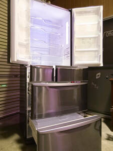 【内容積501L】 「大阪 お引き取り 限定」 パナソニック 冷凍 冷蔵庫 NR-F501XV-SK 内容積 501L 6ドア フレンチドア エコナビ 2010年製