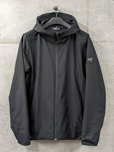 ARCTERYX アークテリクス Solano Hoody Mens X000006393 ソラノフーディ ナイロンジャケット GORE-TEX INFINIUM ゴアテックス XL ブラック