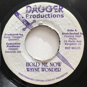 試聴 / WAYNE WONDER / HOLD ME NOW /Dagger Productions/Reggae/Dancehall/Hip Hop/'04/big hit !!/7inch/899