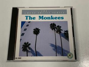 送料185円~【ディスク美品・中古】The Monkees ザ・モンキーズ　ザ・グレート・アーティスト・シリーズCD OB-3069 ザモンキーズ