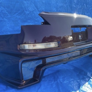 日産 フェアレディZ Z33 バージョン ニスモ オーテック リアバンパー 380RS ミッドナイト パープル 中古の画像3