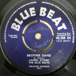 EP4750☆Blue Beat「Laurel Aitken, The Blue Beats / Back To New Orleans / Brother David」